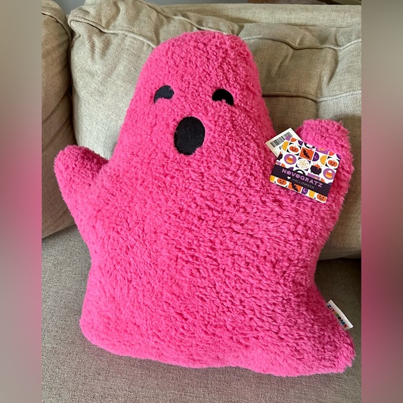 HOT PINK Ghost Pillow NWT - Picture 1 of 5